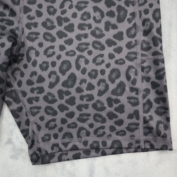 Athletics Works Shorts Womens XXL Gray Cheetah Print Compression Pull On Bottoms - Picture 11 of 16
